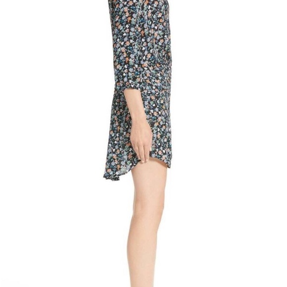 Veronica Beard Silk August Floral Boho Summer Mini Dress woman’s size 2 - Picture 5 of 12